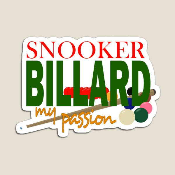Item preview, Kopie von Kopie von Kopie von snooker billard my passion designed and sold by ChrUzDesigner.