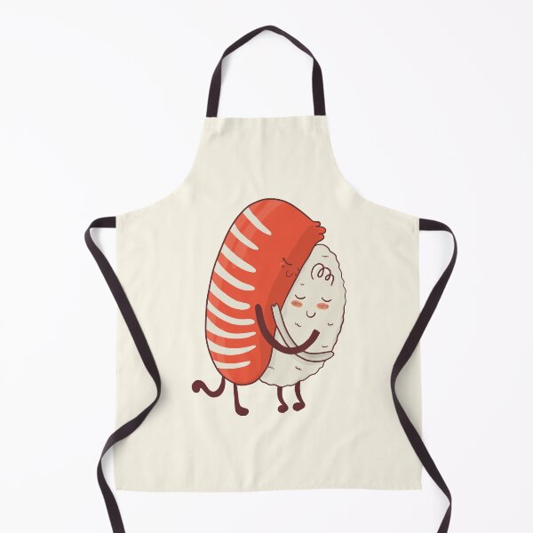 Item preview, Cute Kawaii Sushi Hugging designed and sold by OnepixArt.