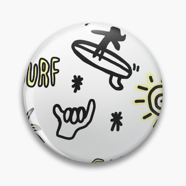Item preview, Surf surfing surf life California dream minimal draw  designed and sold by Tropical Blood.