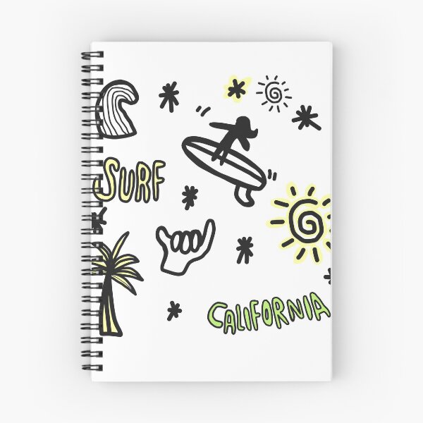 Item preview, Surf surfing surf life California dream minimal draw  designed and sold by Tropical Blood.