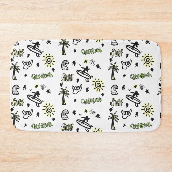 Item preview, Surf surfing surf life California dream minimal draw  designed and sold by Tropical Blood.