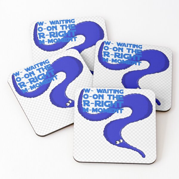 Item preview, Classic Worm on a String blue Lovely Designs designed and sold by MerciMe.