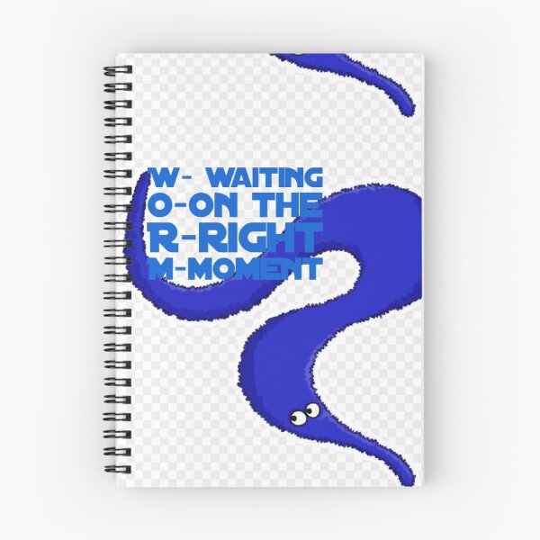 Item preview, Classic Worm on a String blue Lovely Designs designed and sold by MerciMe.