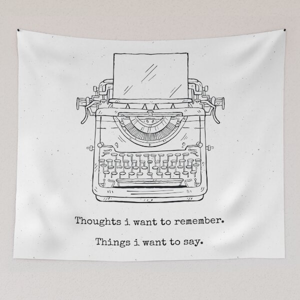 Item preview, Thoughts I Want To Remember designed and sold by arrowroses.