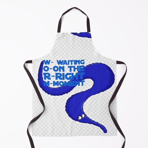 Item preview, Classic Worm on a String blue Lovely Designs designed and sold by MerciMe.