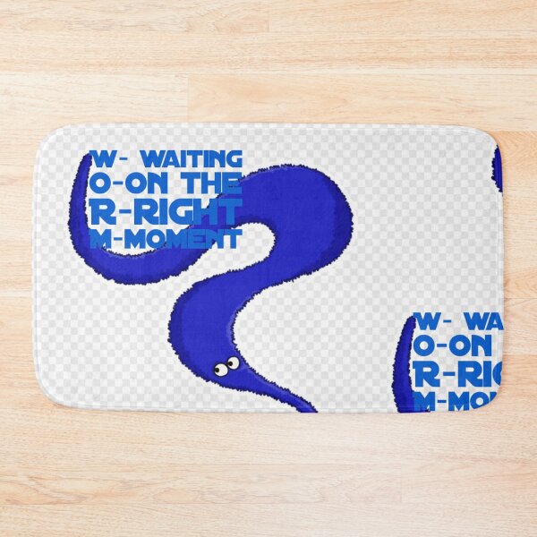 Item preview, Classic Worm on a String blue Lovely Designs designed and sold by MerciMe.
