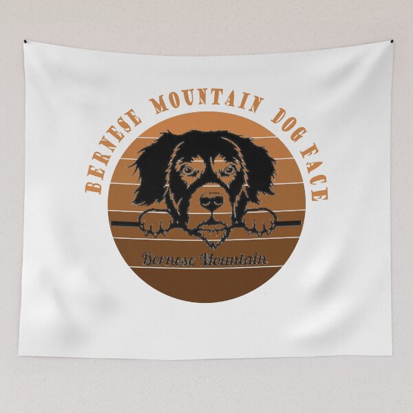 Item preview, bernese mountain dog face designed and sold by ishako online.