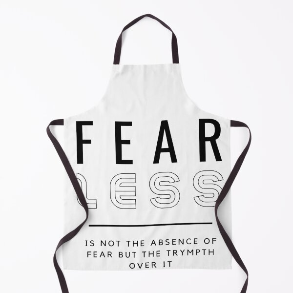 Item preview, Fearless Qoute - Is not the absence of fear but the triumph over it  designed and sold by Aldo Daci.