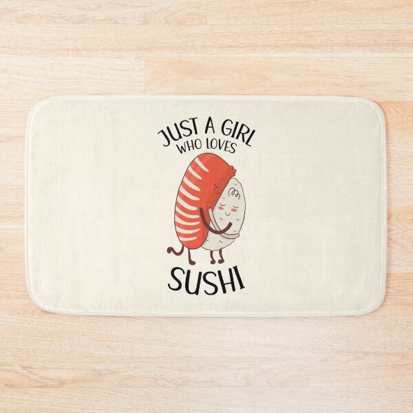 Item preview, Just A Girl Who Loves Sushi Cute Kawaii designed and sold by OnepixArt.