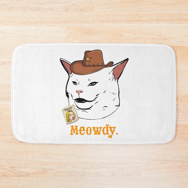 Item preview, Meowdy Texas Salad Cat Meme Funny Internet Yelling Confused designed and sold by CelestialHCO.