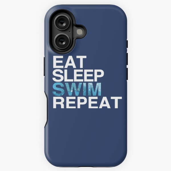 Item preview, Eat Sleep Swim Repeat| Swimmer Swimming  designed and sold by Nada18.