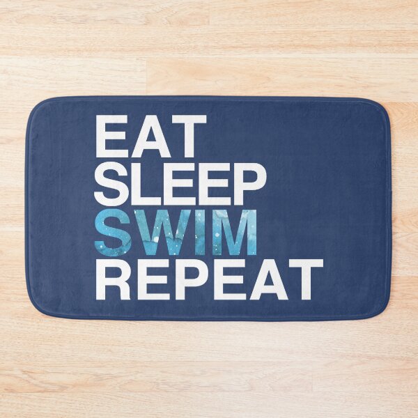 Item preview, Eat Sleep Swim Repeat| Swimmer Swimming  designed and sold by Nada18.