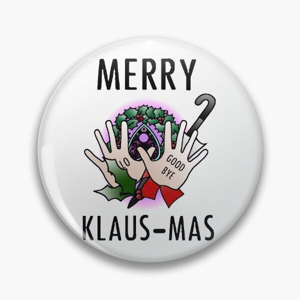Item preview, INKStyle 'Merry Klausmas' Umbrella Academy designed and sold by FandomINK.