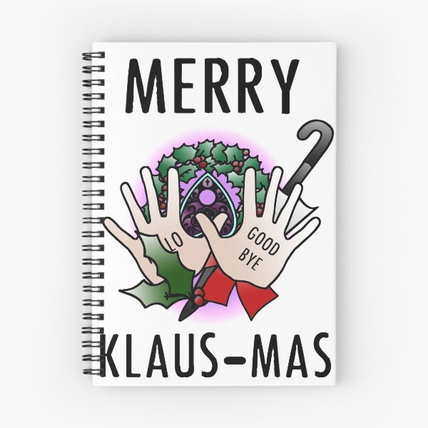 Item preview, INKStyle 'Merry Klausmas' Umbrella Academy designed and sold by FandomINK.
