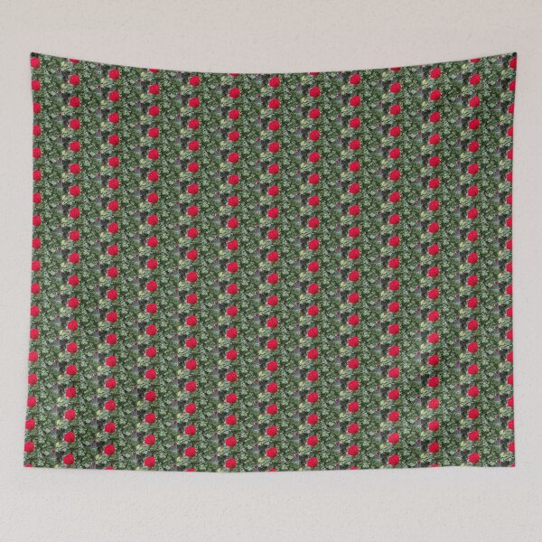Item preview, Red rose in an English garden centre designed and sold by wineandwords.