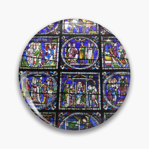 Item preview, French glass  with the story of the Magi  designed and sold by The Great  Art.