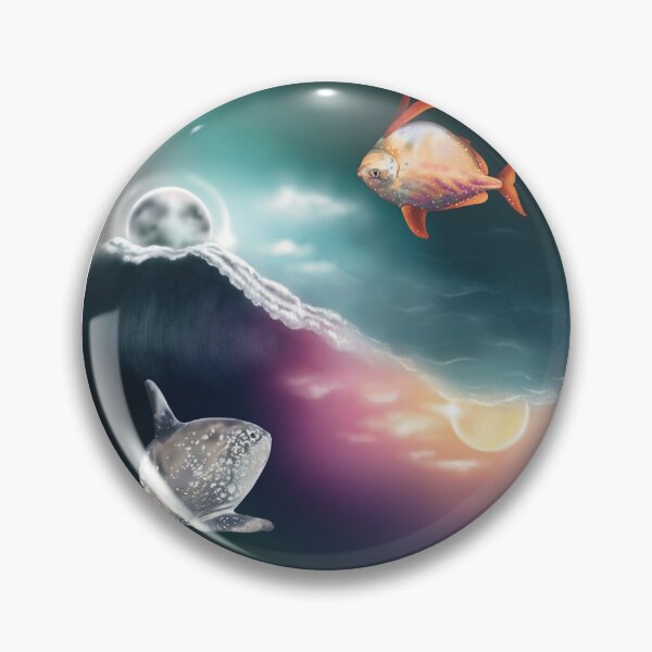 Item preview, SUNFISH // MOONFISH designed and sold by Naomi Heulwen.