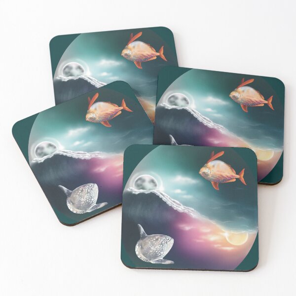 Item preview, SUNFISH // MOONFISH designed and sold by Naomi Heulwen.
