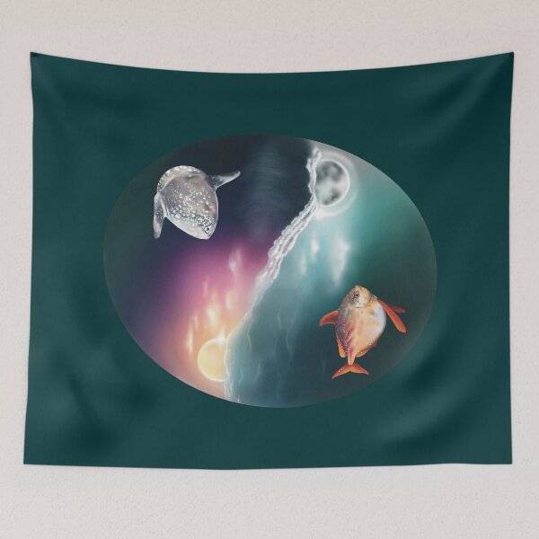 Item preview, SUNFISH // MOONFISH designed and sold by Naomi Heulwen.