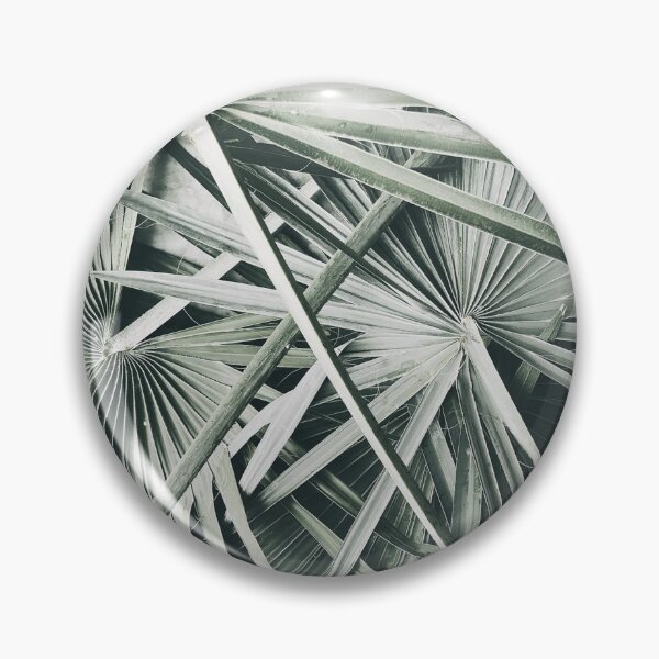 Item preview, Green Fan Leaves Retro Island Photography designed and sold by HintofNature.