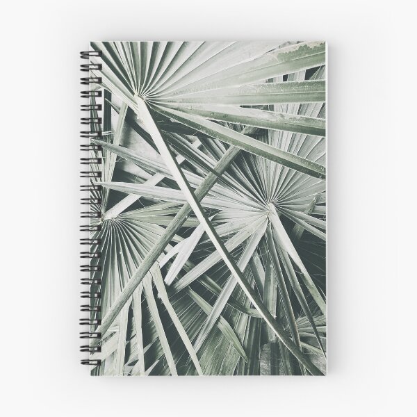 Item preview, Green Fan Leaves Retro Island Photography designed and sold by HintofNature.