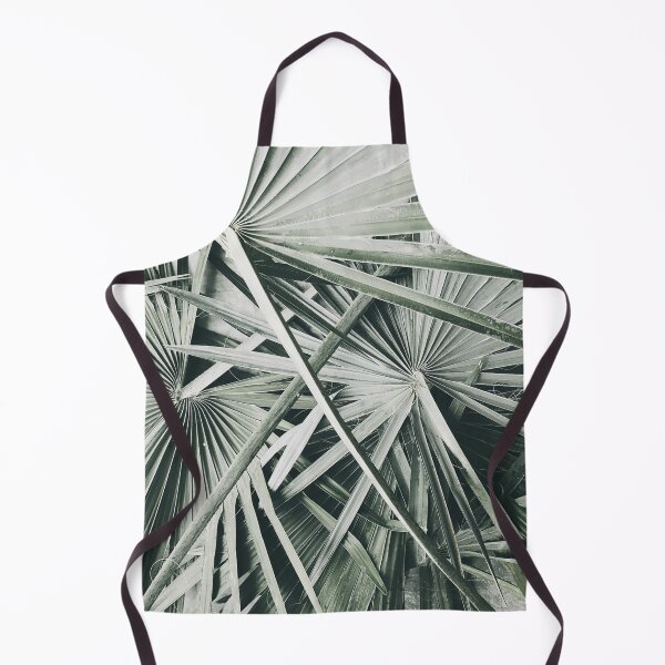 Item preview, Green Fan Leaves Retro Island Photography designed and sold by HintofNature.