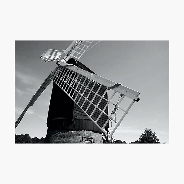 Turning Windmill Photographic Print