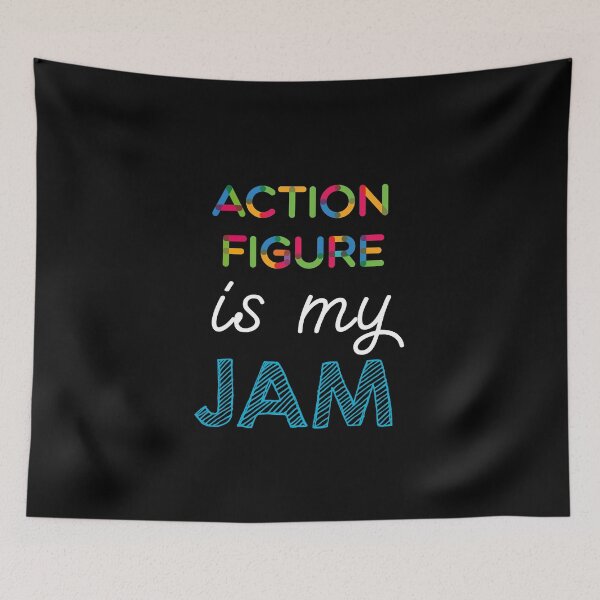 Item preview, Action Figure is my Jam. Funny Action Figure Design designed and sold by Custom365.