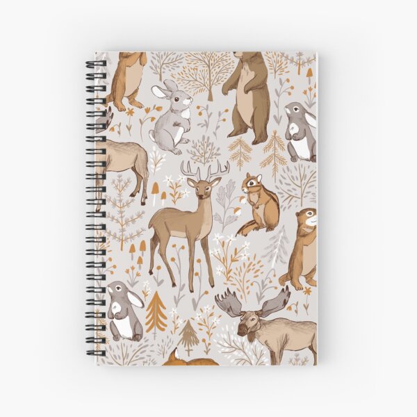Item preview, cute forest beige designed and sold by Petit Faon Prints.