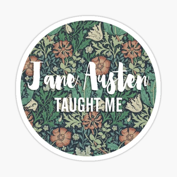 Item preview, LIT NERD :: JANE AUSTEN TAUGHT ME designed and sold by hslim.
