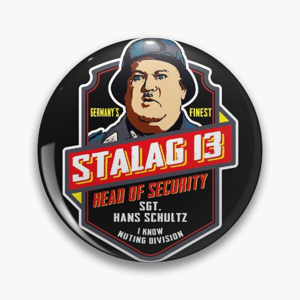Item preview, Stalag 13 Sgt. Schultz Head of Security Hogan's Heroes designed and sold by Alema Art.