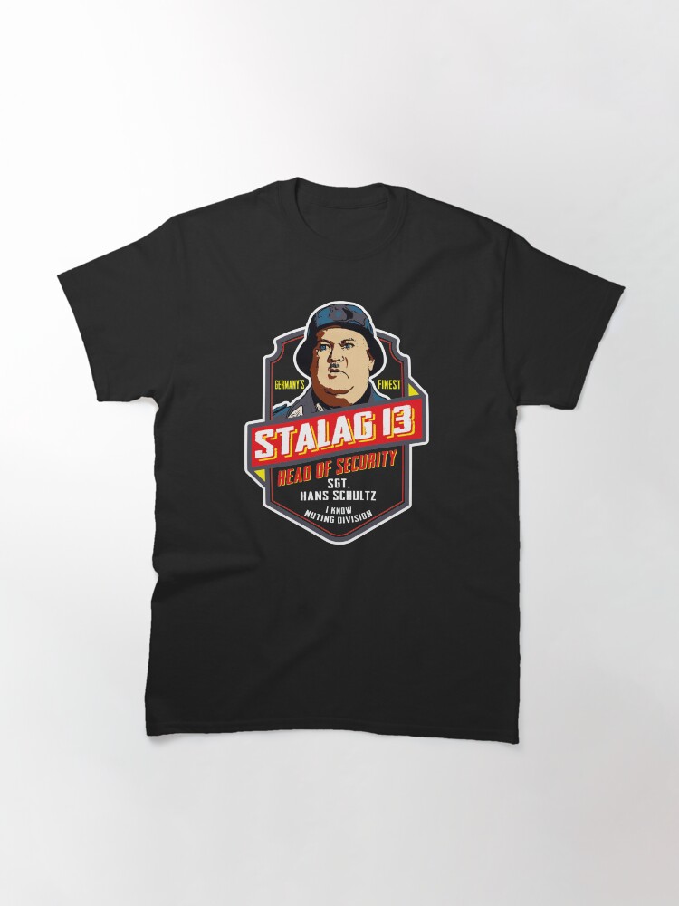sgt schultz shirt