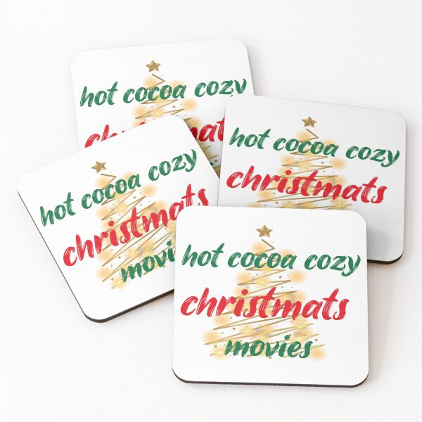 Item preview, Hot Cocoa Cozy Christmas Movies designed and sold by TakeiteasySH ⭐⭐⭐⭐⭐.