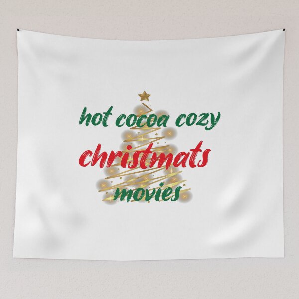Item preview, Hot Cocoa Cozy Christmas Movies designed and sold by TakeiteasySH ⭐⭐⭐⭐⭐.