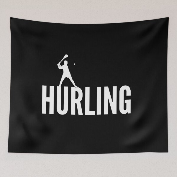 Item preview, Hurling T-Shirt Irish Hurling Silhouette St. Patricks Day  designed and sold by MarioShirtWorld.
