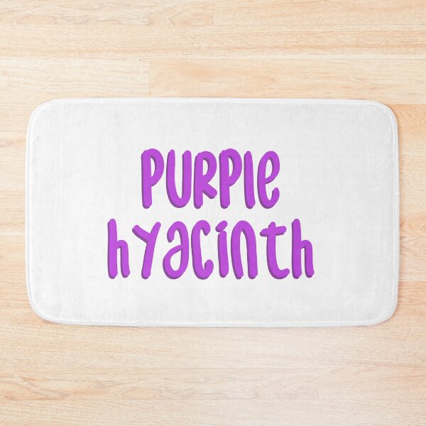 Item preview, Purple Hyacinth - Cute Purple Flower designed and sold by Seth's Tees.