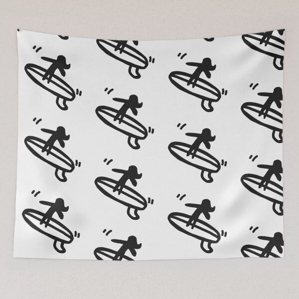 Item preview, Surfing surf life surf draw minimal surfer  designed and sold by Tropical Blood.