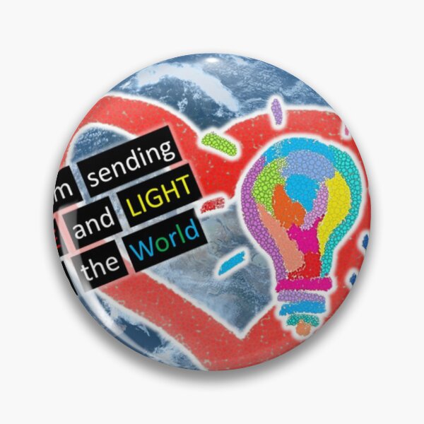 Item preview, I AM SENDING LOVE AND LIGHT TO THE WORLD (Bright) designed and sold by OceansSupply.