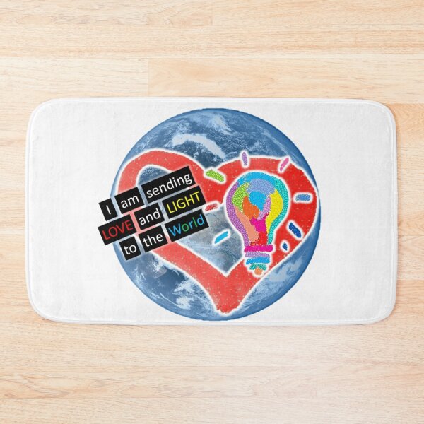 Item preview, I AM SENDING LOVE AND LIGHT TO THE WORLD (Bright) designed and sold by OceansSupply.