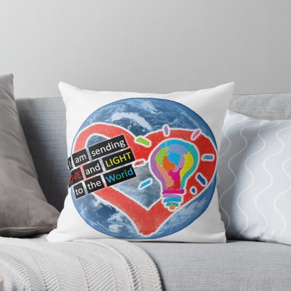 Item preview, I AM SENDING LOVE AND LIGHT TO THE WORLD (Bright) designed and sold by OceansSupply.