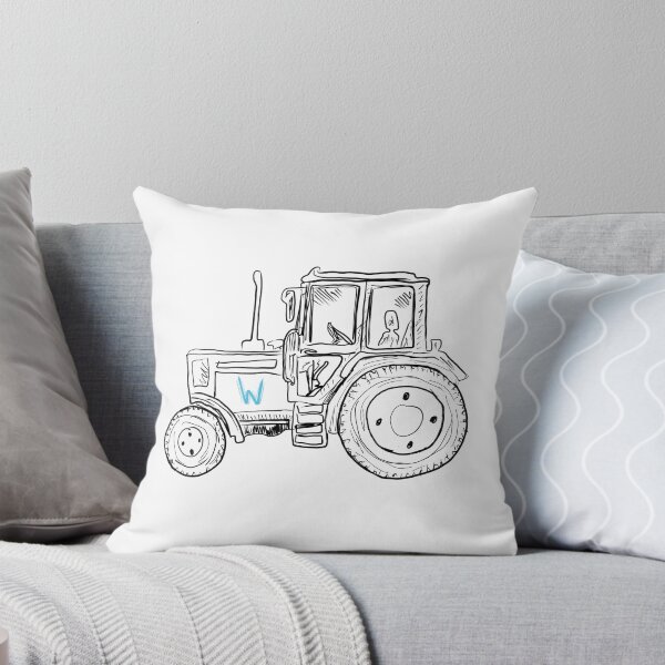 Item preview, West Tractor designed and sold by Caywood Creative LLC.