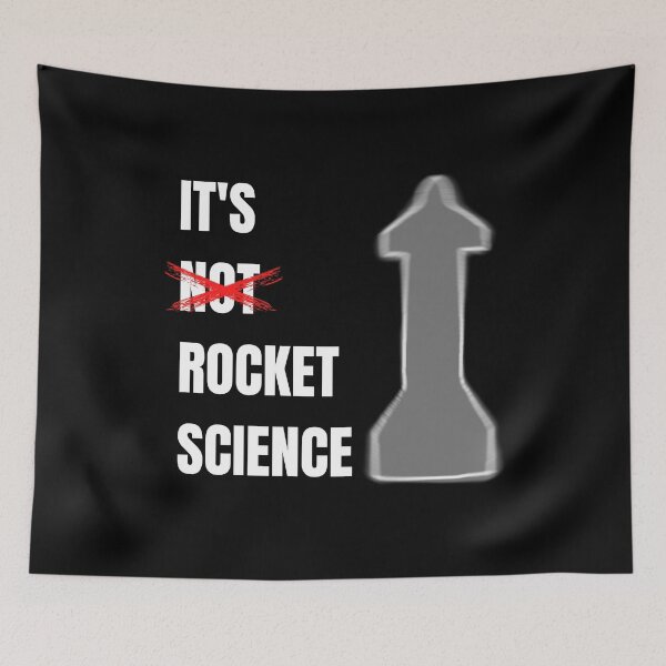 Item preview, It's rocket science designed and sold by GraphicTeesSuck.