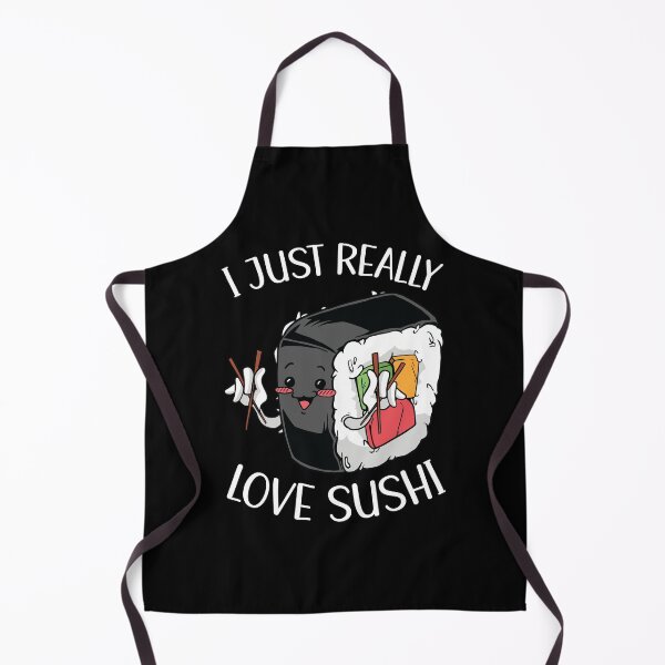 Item preview, I Just Really Love Sushi Cute Kawaii Sushi designed and sold by OnepixArt.