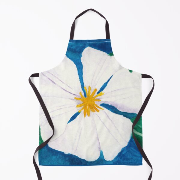 Item preview, Ode to Georgia #3 - White Clematis Flower designed and sold by The Elderberry Blossom.