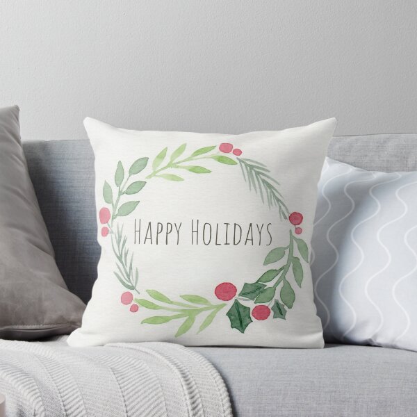 Item preview, Happy Holidays Wreath designed and sold by Carol Esteves.