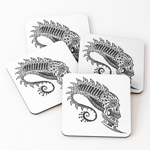 Item preview, Alien Snake Skull designed and sold by JuicySchinken.