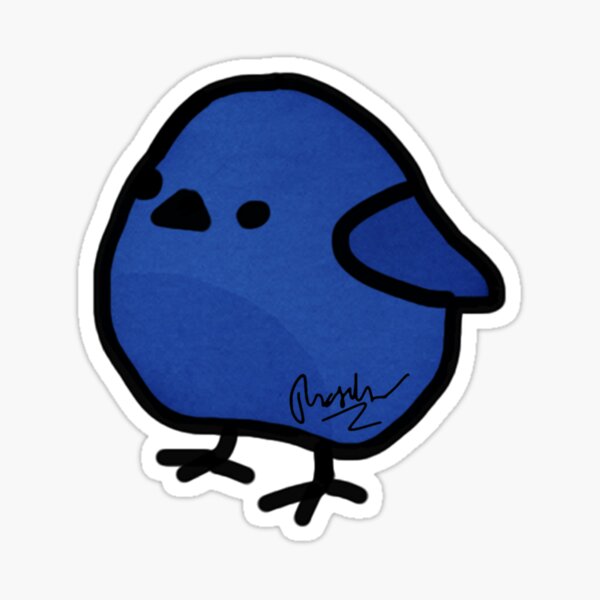 Item preview, Blue Bird Doodle designed and sold by tdoodles.