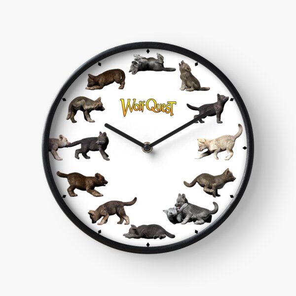 Pup Pandemonium Clock
