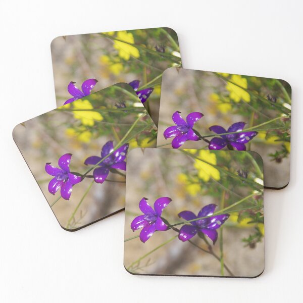 Item preview, Elythranthera brunonis (Purple Enamel Orchid) designed and sold by lezvee.