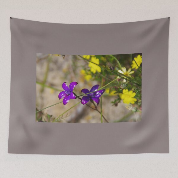Item preview, Elythranthera brunonis (Purple Enamel Orchid) designed and sold by lezvee.